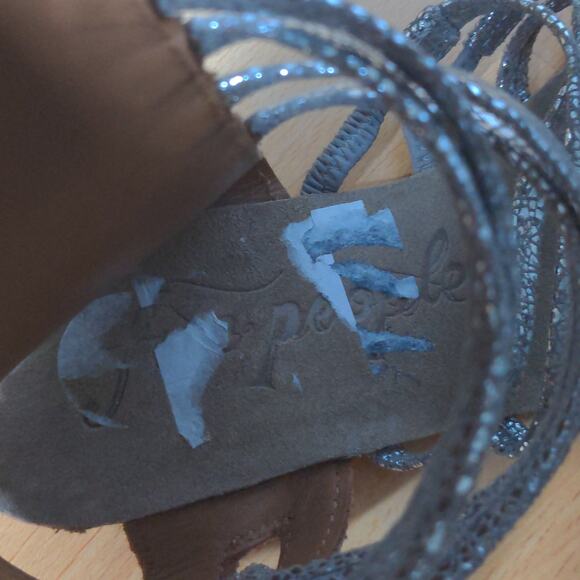 Free People Juliette Wrap Sandals Gladiator - Size 37 (US 7) - Picture 13 of 15